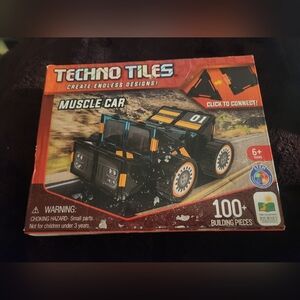 BNIB Techno tiles muscle car